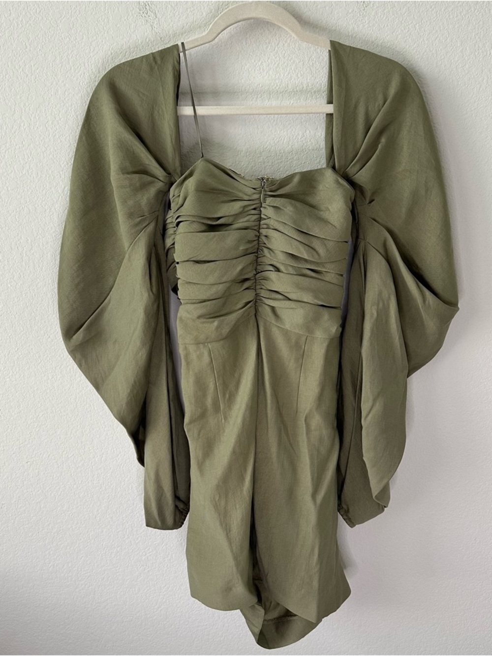 Cult Gaia Divida Mini Dress in Tea Green SZ US 4 NWT - Picture 8 of 8